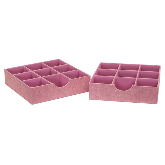 Household Essentials 9-Compartment Drawer Organizers